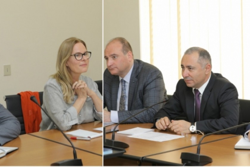 Նախարար Գրիգորյանն ընդունել է ՀԲ-ի հայաստանյան գրասենյակի ղեկավարին