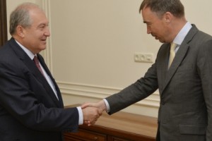Արմեն Սարգսյանն ընդունել է Հարավային Կովկասում և Վրաստանի ճգնաժամի հարցերով ԵՄ հատուկ ներկայացուցչին