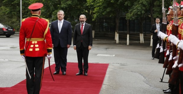 Armenian and Georgian Prime Ministers Meet in Tbilisi for Talks