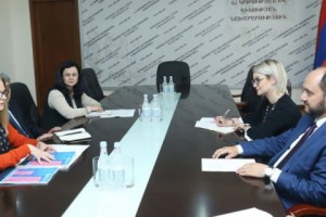 ԿԳ նախարար Արայիկ Հարությունյանն ընդունել է Համաշխարհային բանկի պատվիրակությանը
