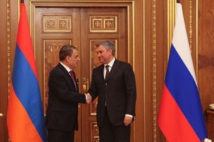 Արա Բաբլոյանը հանդիպել է Վյաչեսլավ Վոլոդինին