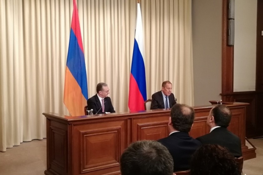 Meeting between the Foreign Ministers of Armenia and Russia