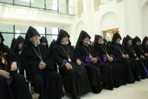 Etchmiadzin: Council of Bishops Decries Demand for Resignation of Catholicos Garegin II as 
"Unacceptable Ultimatum"