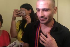 Sasna Dzrer Defendant Hovhannes Harutyunyan Released from Detention