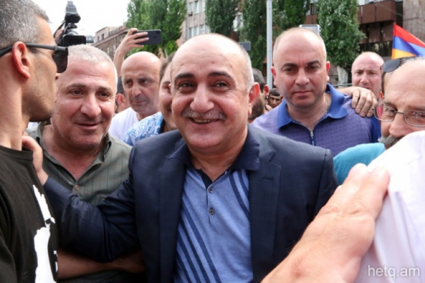 Former Artsakh Defense Minister Samvel Babayan Released from Detention