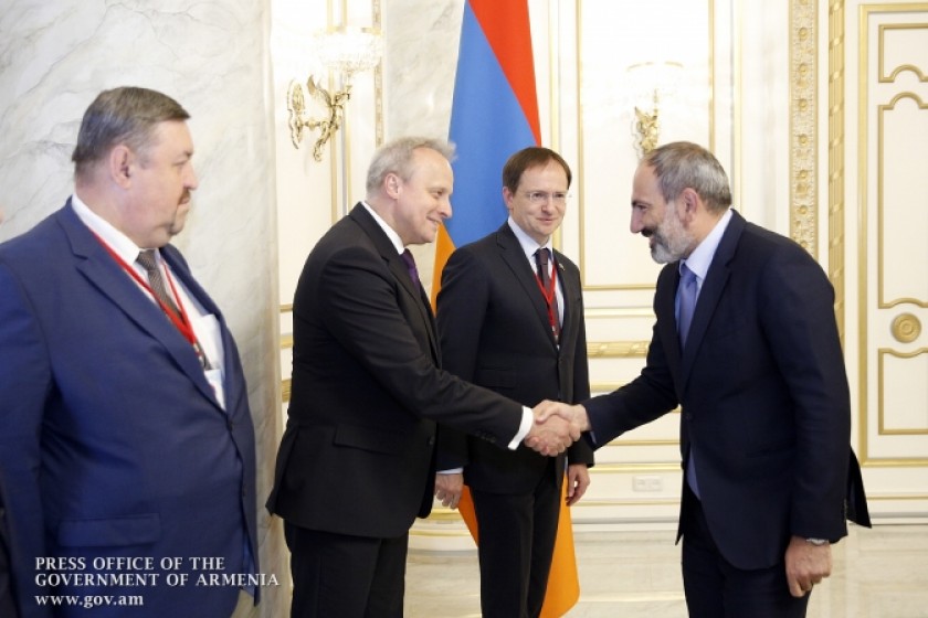 Обсуждены вопросы дальнейшего развития армяно-российских отношений
