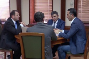 Դավիթ Տոնոյանն ընդունել է Հայաստանի գիտության և տեխնոլոգիաների հիմնադրամի գործադիր տնօրենին