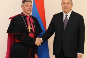 Armenian President Hosts Newly Appointed Papal Nuncio