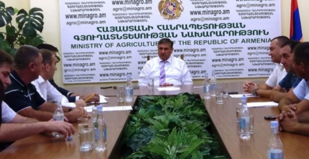 Գյուղատնտեսության նախարարությունում քննարկվել են ձկնաբուծության ոլորտի զարգացման  հարցերը