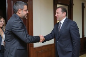 Armenian Defense Minister and Syrian Ambassador Meet in Yerevan