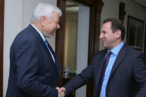 Armenian Defense Minister and OSCE's Andrzej Kasprzyk Discuss Karabakh Military Situation
