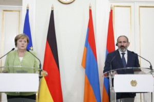 Հայաստանի վարչապետը և Գերմանիայի կանցլերը հանդես են եկել բանակցությունների 
արդյունքներն ամփոփող հայտարարություններով և պատասխանել լրագրողների 
հարցերին