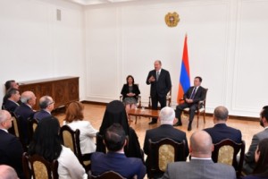 Նախագահն ընդունել է լիբանանյան պատվիրակությանը