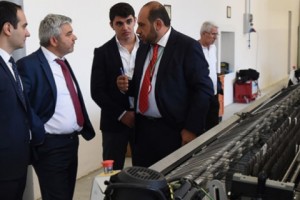 Վանաձորում շահագործման է հանձնվել կարկտապաշտպան ցանցերի արտադրամաս