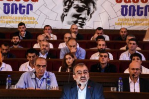 Yerevan:  Photos of Sasna Tzrer Political Party Convention