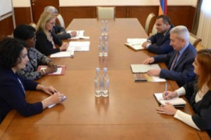 Ֆինանսների նախարար Ատոմ Ջանջուղազյանն ընդունել է Համաշխարհային բանկի պատվիրակությանը