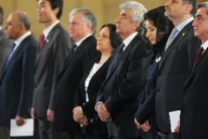 Հոգեհանգստյան արարողություն՝ ի հիշատակ Ճապոնիայի զոհերի