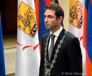 Состоялась церемония приведениия к присяге нового мэра Еревана