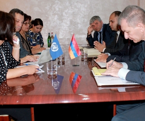 Գյուղնախարարի պաշտոնակատարն ընդունել է ՄԱԿ-ի պարենի և գյուղատնտեսության կազմակերպության ներկայացուցչին