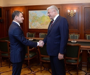Վլադիմիր Կոլոկոլցևն ու Վալերիյ Օսիպյանը քննարկել են իրավապահ ոլորտում փոխհամագործակցության հրատապ հարցեր
