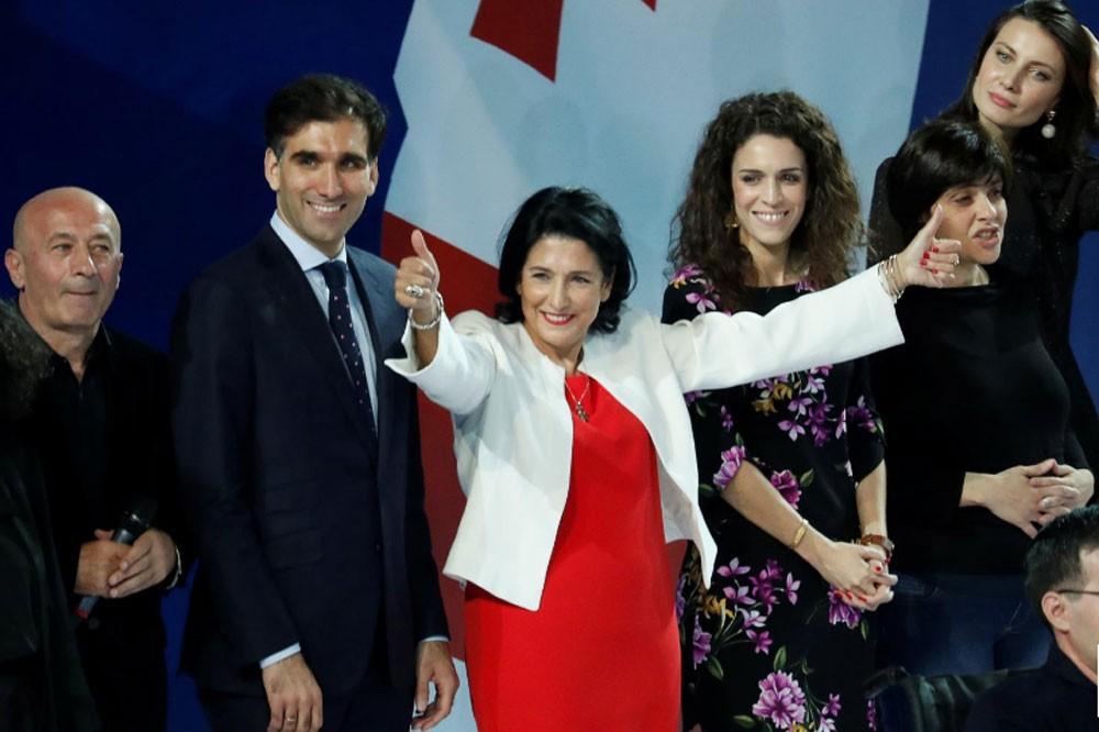 В Грузии впервые избрана женщина-президент