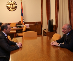 Արմեն Գրիգորյանը հանդիպում է ունեցել Բակո Սահակյանի հետ
