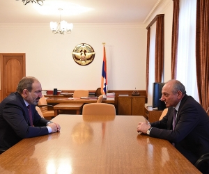 Sahakyan and Pashinyan Discuss Security Issues