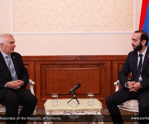 Արարատ Միրզոյանն ընդունել է Հայաստանում Եվրամիության պատվիրակության ղեկավարին