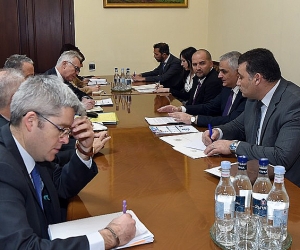 Փոխվարչապետ Մհեր Գրիգորյանը հանդիպում է ունեցել Եվրամիության ներկայացուցիչների հետ