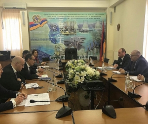 Գարեգին  Բաղրամյանն ընդունել է Մատեո Փեթրոնիի  գլխավորած պատվիրակությանը