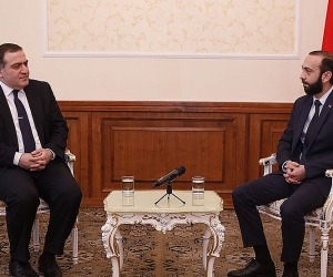 Արարատ Միրզոյանն ընդունել է Վրաստանի դեսպանին
