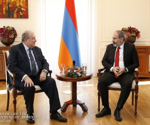 Վարչապետ Փաշինյանը հանդիպում է ունեցել նախագահ Արմեն Սարգսյանի հետ