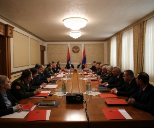 Nikol Pashinyan, Bako Sahakyan Co-Chair  Meeting of Security Councils of Armenia and Artsakh