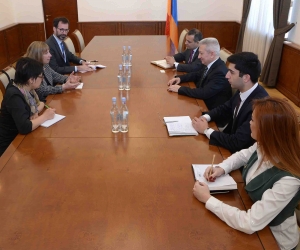 Ատոմ Ջանջուղազյանն ընդունել է ԱՄՆ նորանշանակ դեսպանին