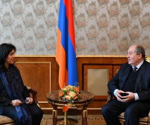 Արմեն Սարգսյանն ընդունել է «Վեոլիա»-ի Կենտրոնական և Արևելյան Եվրոպայի երկրների գծով գործադիր փոխնախագահին