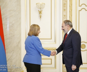 Pashinyan and U.S. Ambassador to Armenia Meet in Yerevan; Discuss Karabakh Conflict Settlement Process