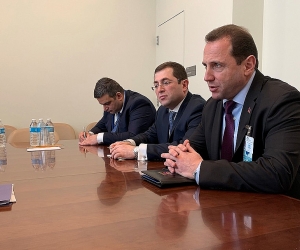 Քննարկվել են միջազգային անվտանգության ապահովմանն ու խաղաղապահությանը վերաբերվող հարցեր