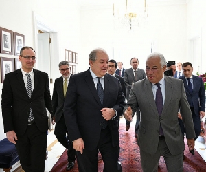Հայ-պորտուգալական համագործակցությունը զարգացման մեծ ներուժ ունի. Արմեն Սարգսյանը հանդիպել է Պորտուգալիայի վարչապետի հետ