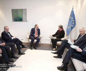 Pashinyan Begins Visit to Council of Europe: Meets with PACE President Liliane Maury Pasquier