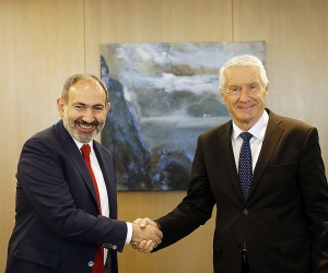 Thorbjørn Jagland to Nikol Pashinyan: “Council of Europe will continue to support Armenia in developing democracy”