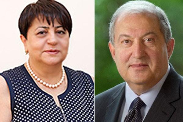 Маргарит Азарян назначена помощником президента РА