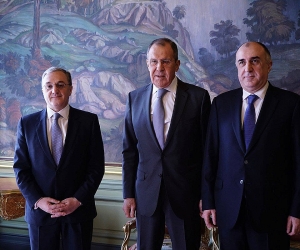 Foreign Ministers of Armenia, Russia and Azerbaijan Meet in Moscow
