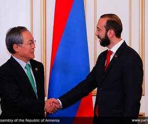 Armenian Parliament Prez and Republic of Korea Ambassador Discuss Greater Cooperation