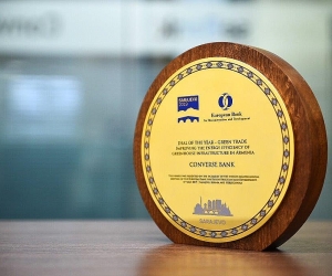 Converse Bank Receives “Deal of the Year - Green Trade” Award from the EBRD