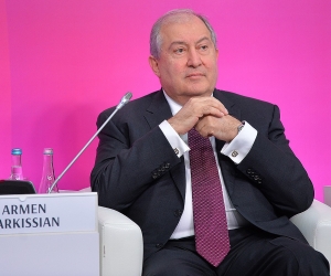 Արմեն Սարգսյանը մասնակցել է «Համագործակցության գլոբալ համակարգի փլուզման ռիսկերը» խորագրով քննարկմանը