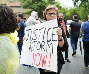 Акция против действующей в Армении судебной системы (фото)