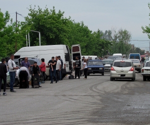 Բացօթյա առևտուր՝ մարզային նշանակության ճանապարհին