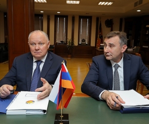 Պաշտպանության նախարարն ընդունել է «Ռոսօբորոնոէքսպորտ» բաժնետիրական ընկերության գլխավոր տնօրենին