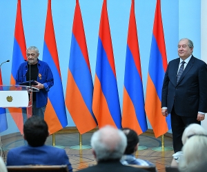 Պարգևատրման հանդիսավոր արարողություն՝ նախագահական նստավայրում