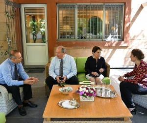 Republic Day Congratulations: Armenian President and Wife Visit Italian Embassy in Yerevan